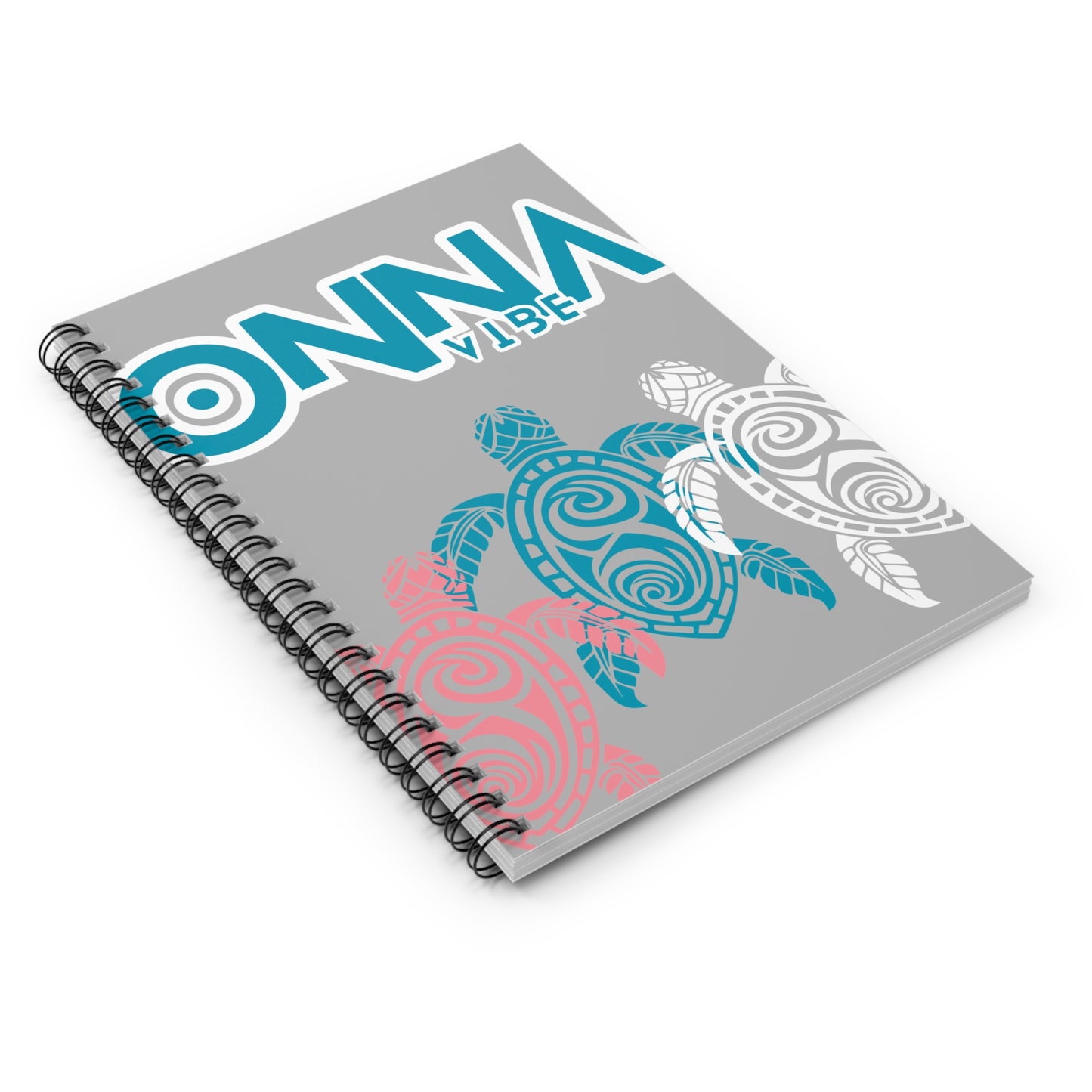 Ocean Vibe Spiral Notebook - Ruled Lines, Journaling, Creative Writing, Gift for Students, Beach Lovers, Nature Enthusiasts