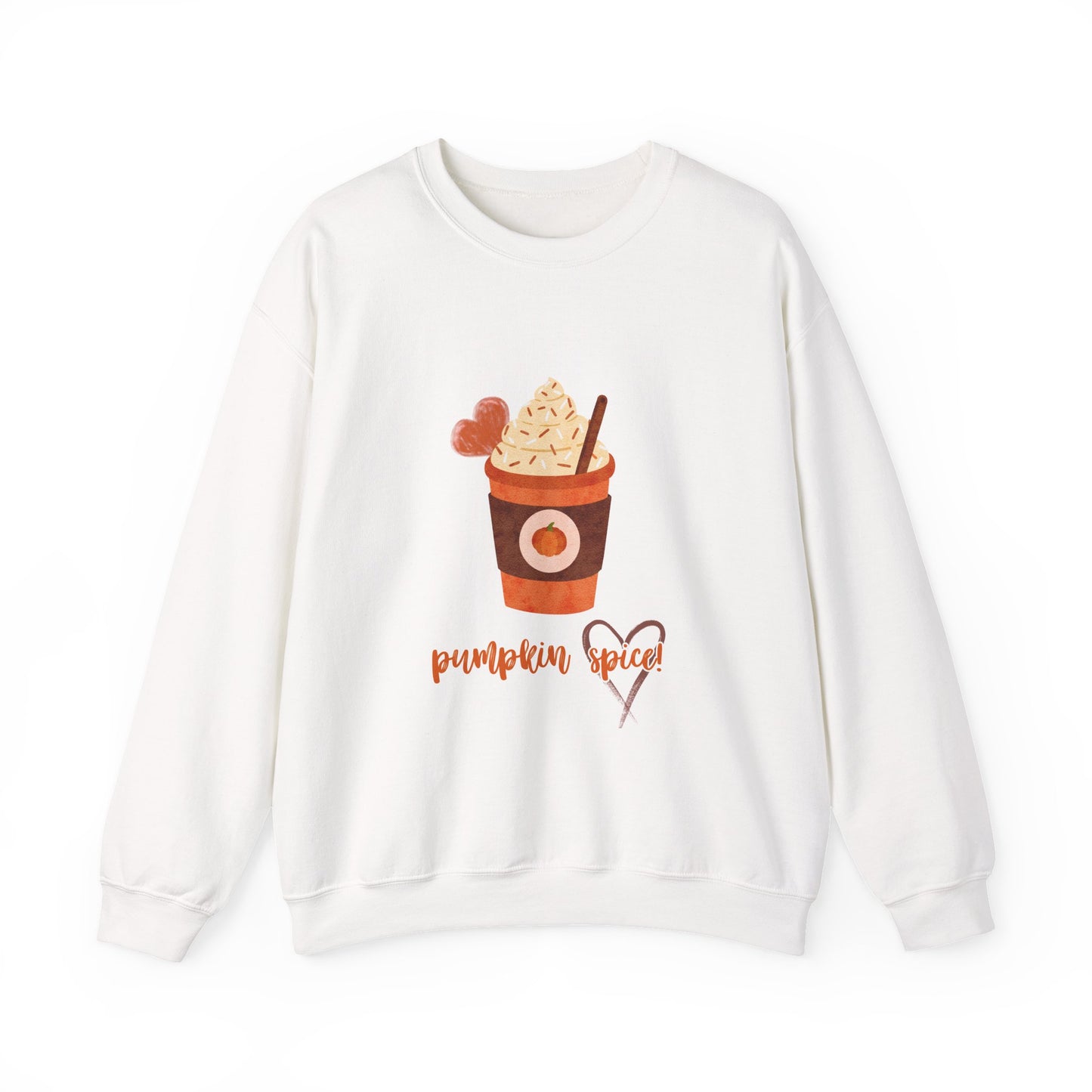 Pumpkin Spice Crewneck Sweatshirt, Cozy Fall Apparel, Unisex Sweater, Autumn Fashion, Halloween Gift, Pumpkin Lovers Sweatshirt