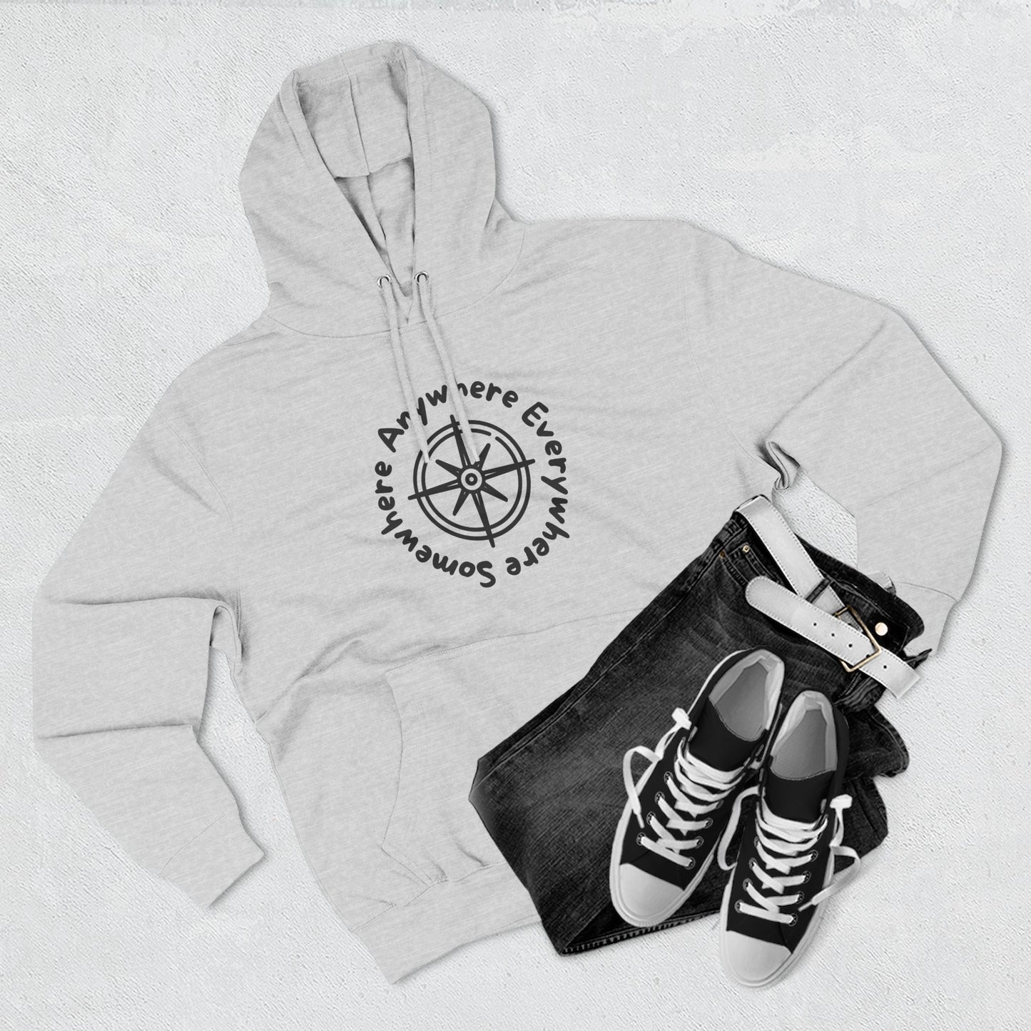 Adventurous Spirit Fleece Hoodie
