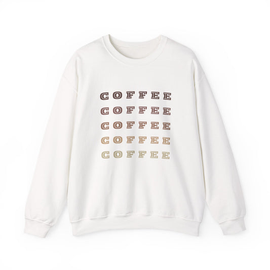 Cozy Coffee Sweatshirt, Perfect for Coffee Lovers, Ideal for Casual Outings, Gift for Birthdays, Special Occasions, Relaxation