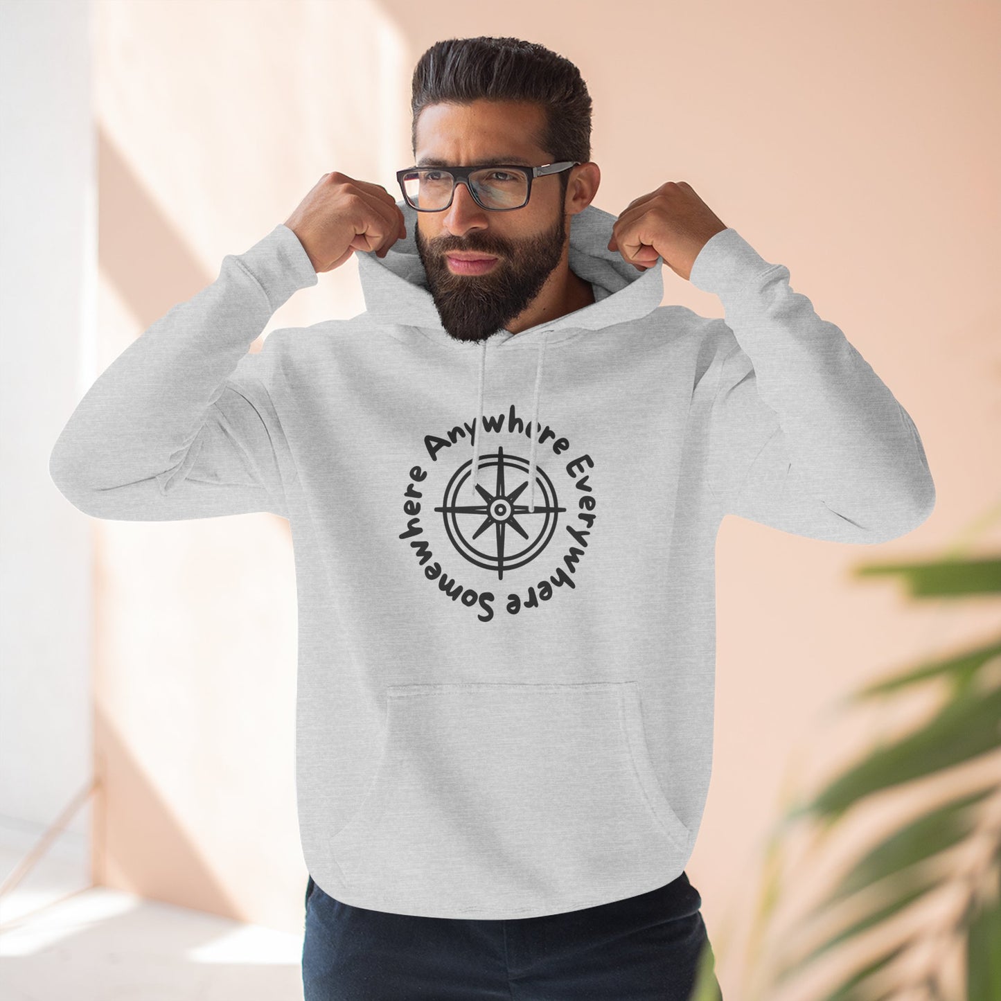 Adventurous Spirit Fleece Hoodie