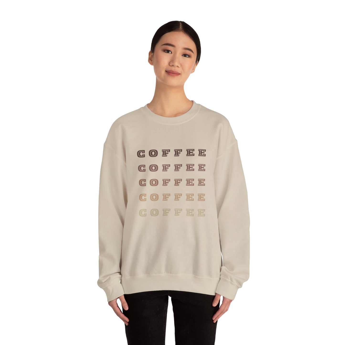 Cozy Coffee Sweatshirt, Perfect for Coffee Lovers, Ideal for Casual Outings, Gift for Birthdays, Special Occasions, Relaxation
