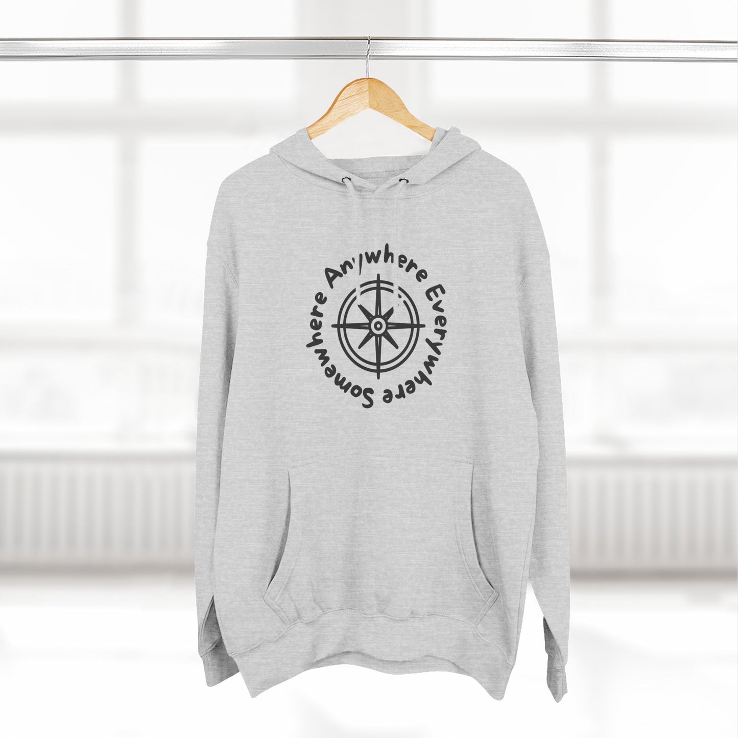 Adventurous Spirit Fleece Hoodie