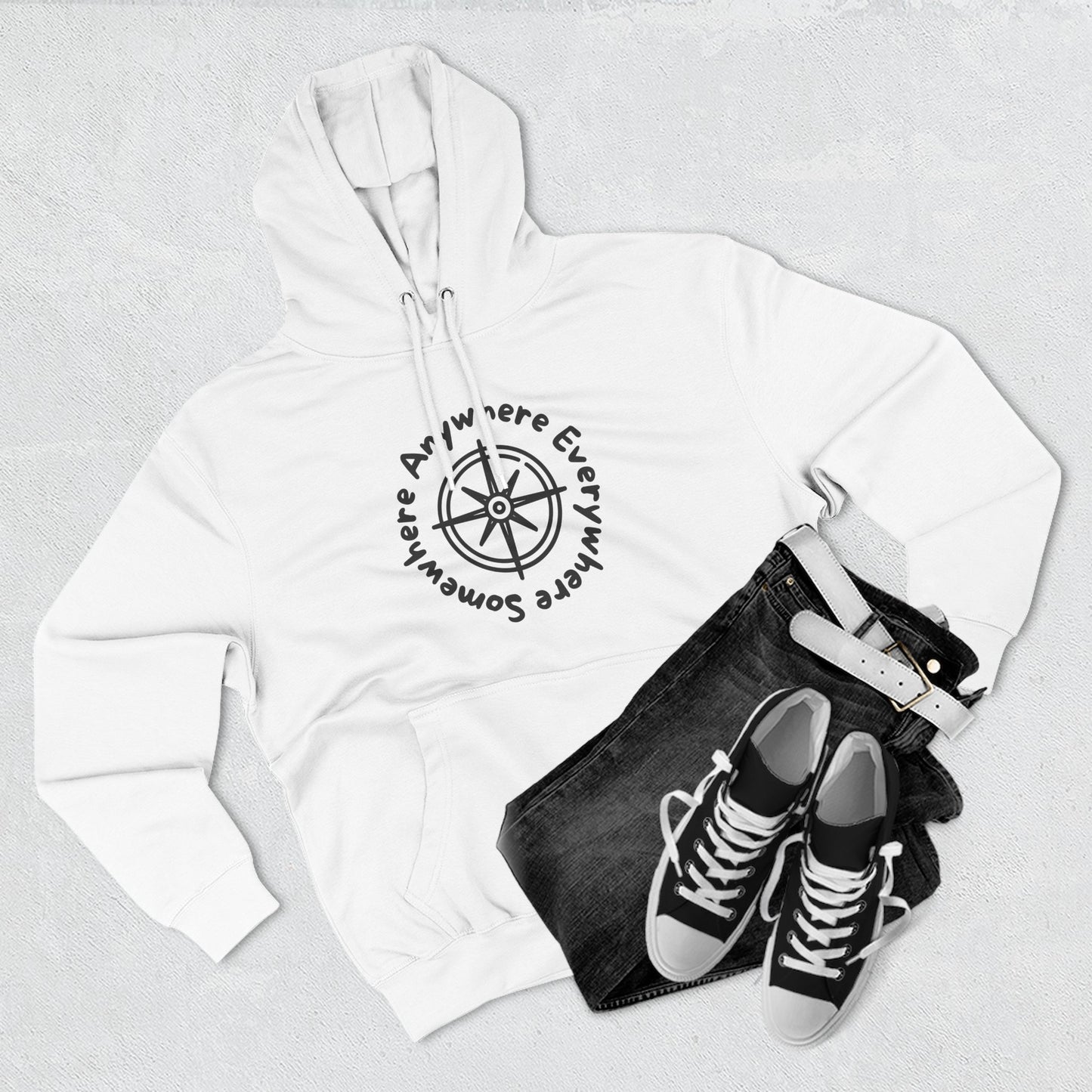 Adventurous Spirit Fleece Hoodie