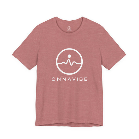 OnnaVibe Signature Tee — Feel. Connect. Grow.