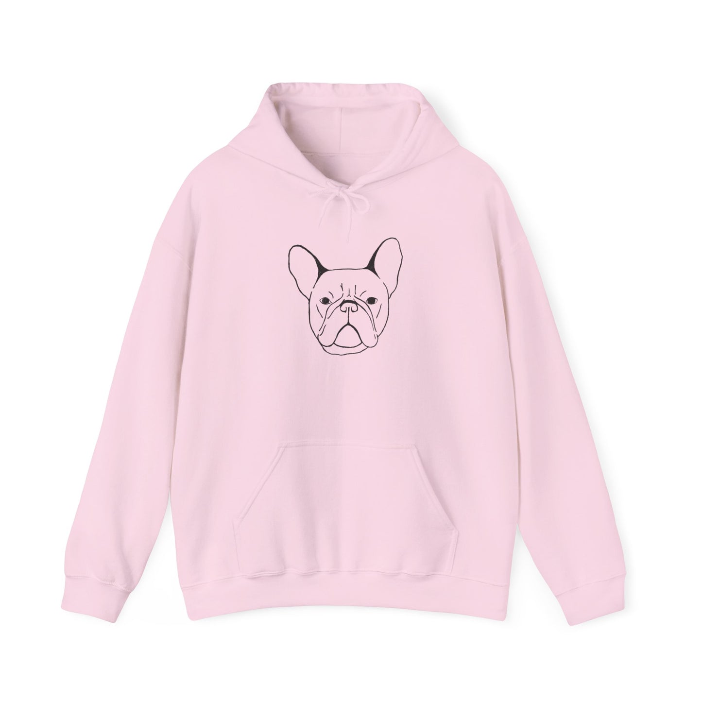 French Bulldog Lover Hooded Sweatshirt, Pet Owner Gift, Cozy Hoodie, Dog Lover Apparel, Cute Animal Sweatshirt, Gift for Him/Her