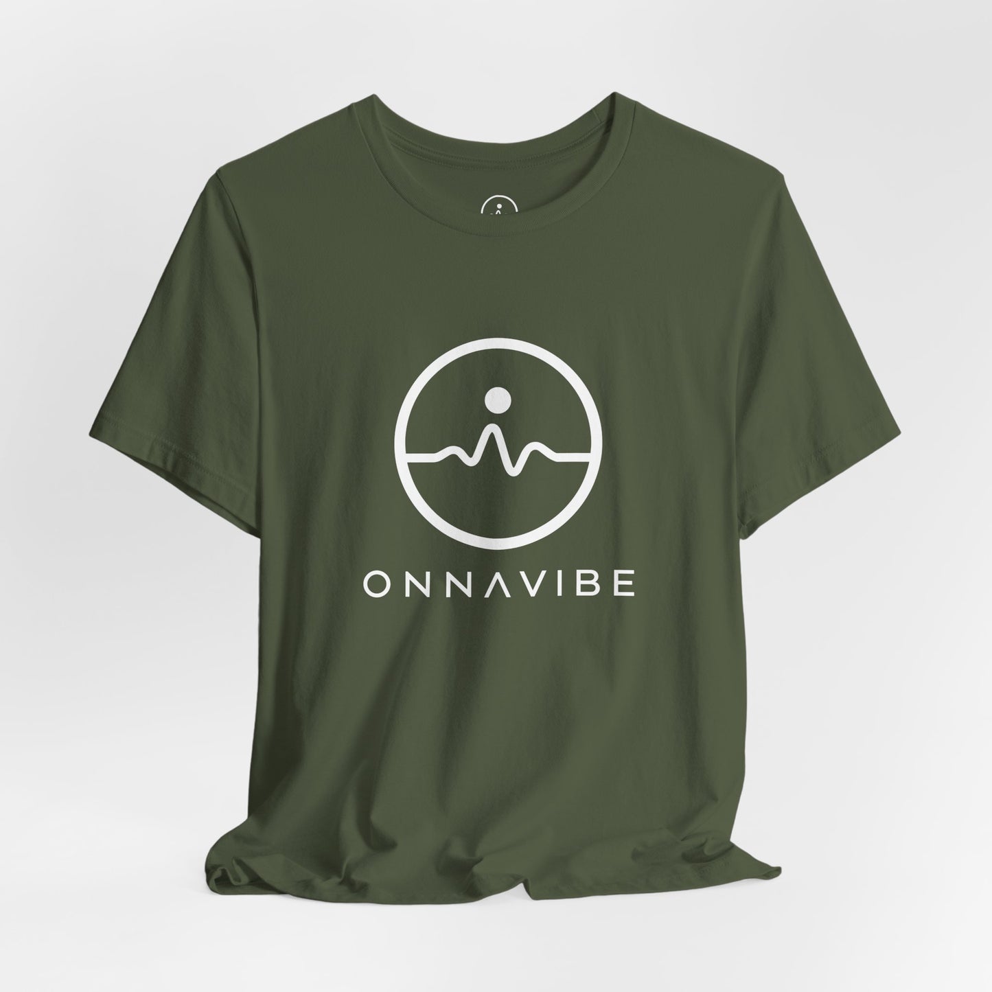 OnnaVibe Signature Tee — Feel. Connect. Grow.