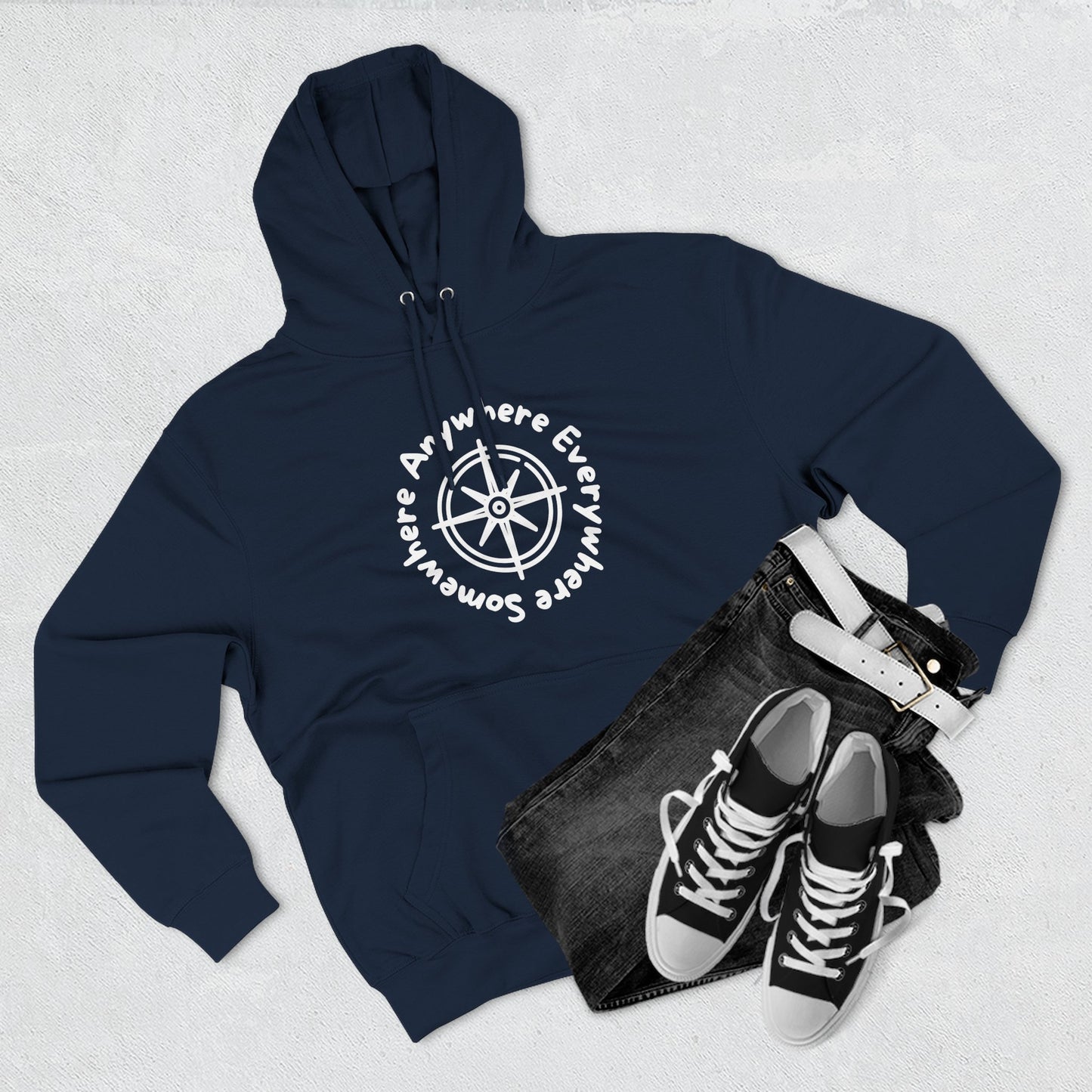 Adventurous Spirit Fleece Hoodie