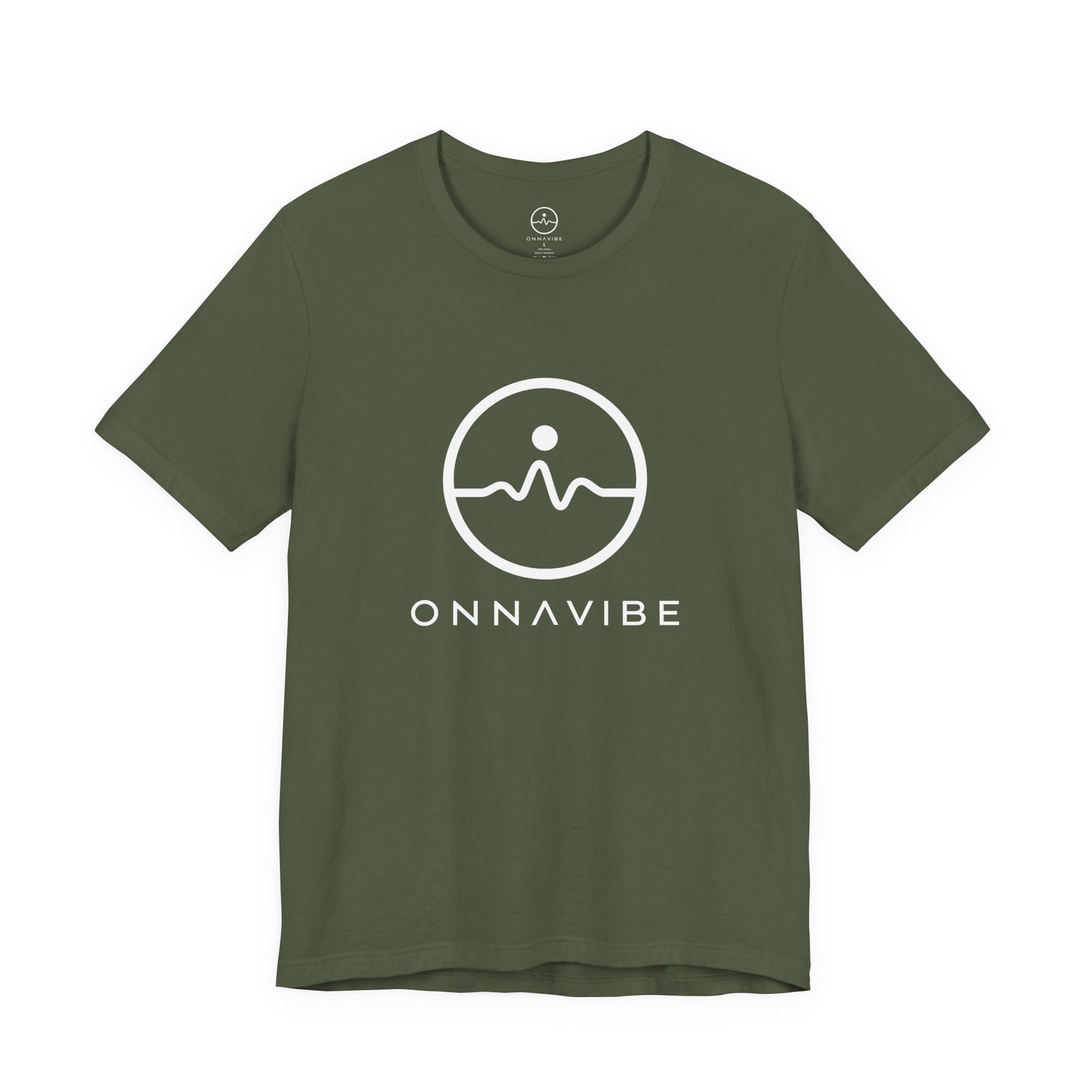 OnnaVibe Signature Tee — Feel. Connect. Grow.