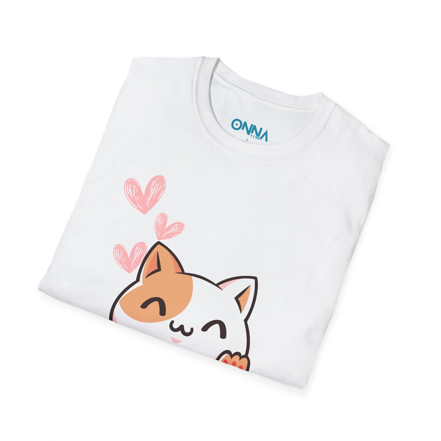 Cute Cat Graphic T-Shirt, Casual Tee, Gift for Cat Lovers, Animal Lovers, Birthday, Cute Apparel, Cute Gift Idea