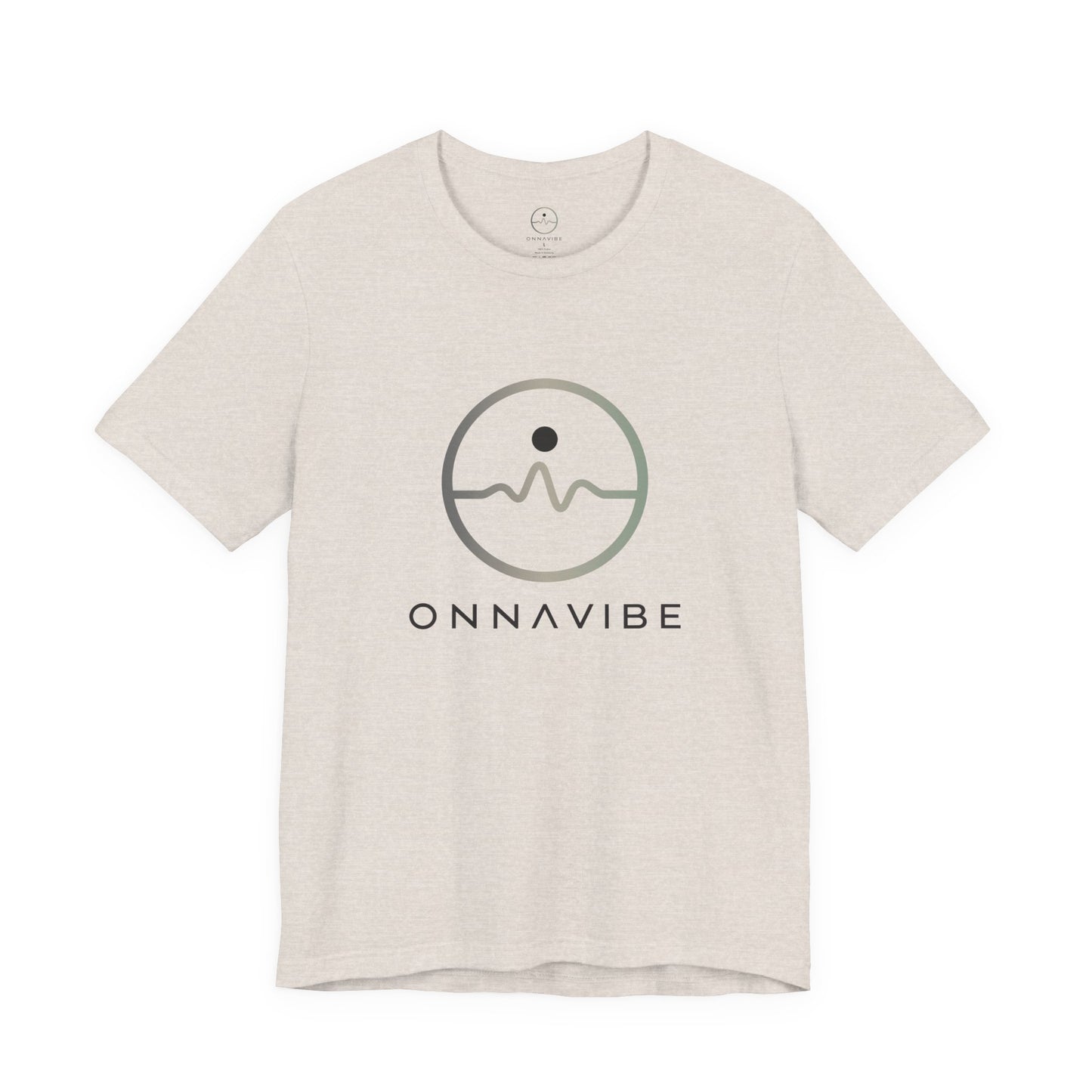 OnnaVibe Signature Tee — Feel. Connect. Grow.