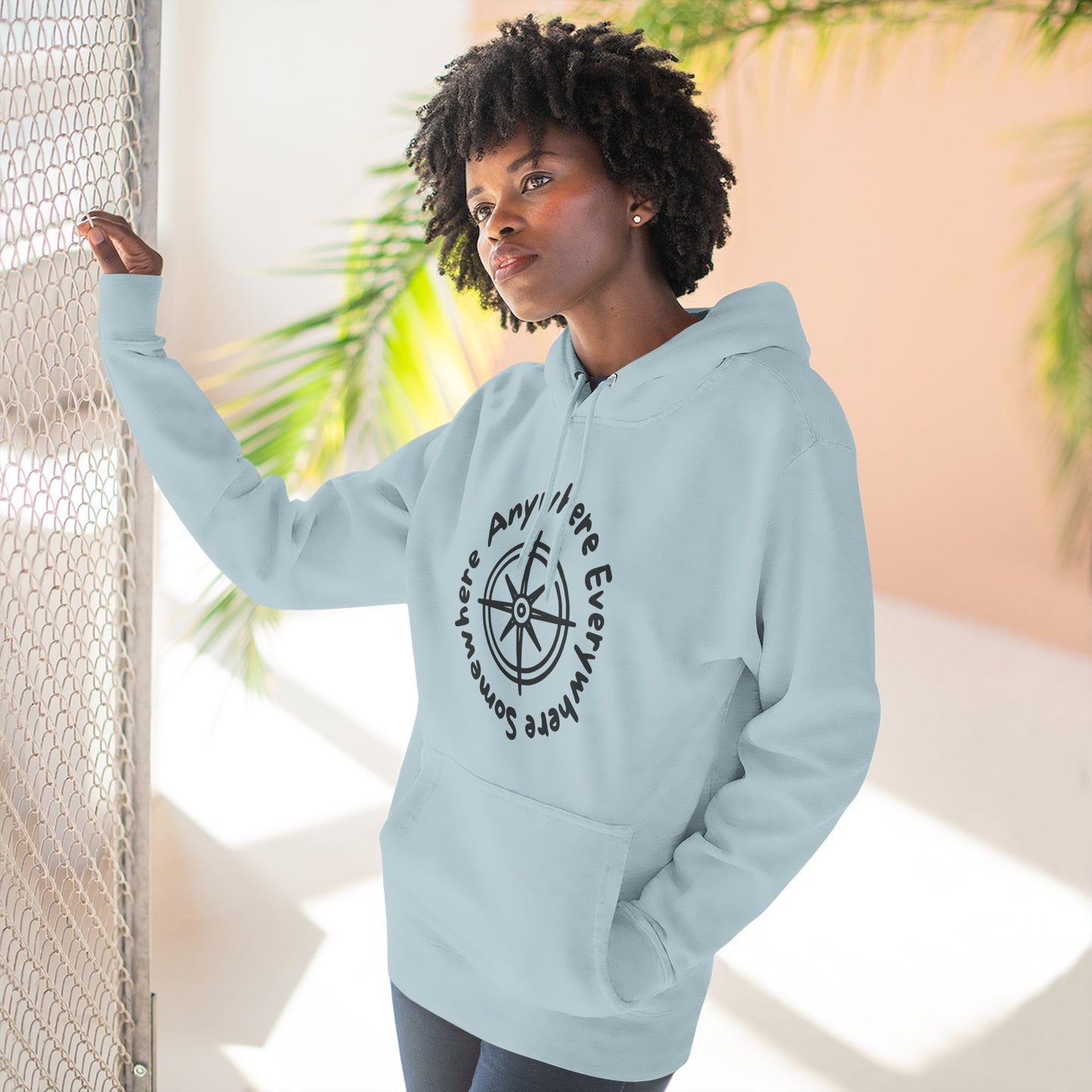 Adventurous Spirit Fleece Hoodie