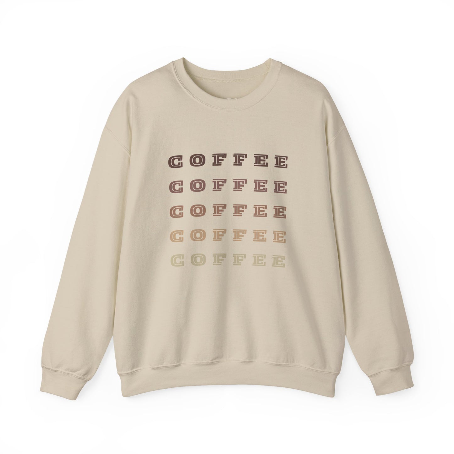 Cozy Coffee Sweatshirt, Perfect for Coffee Lovers, Ideal for Casual Outings, Gift for Birthdays, Special Occasions, Relaxation