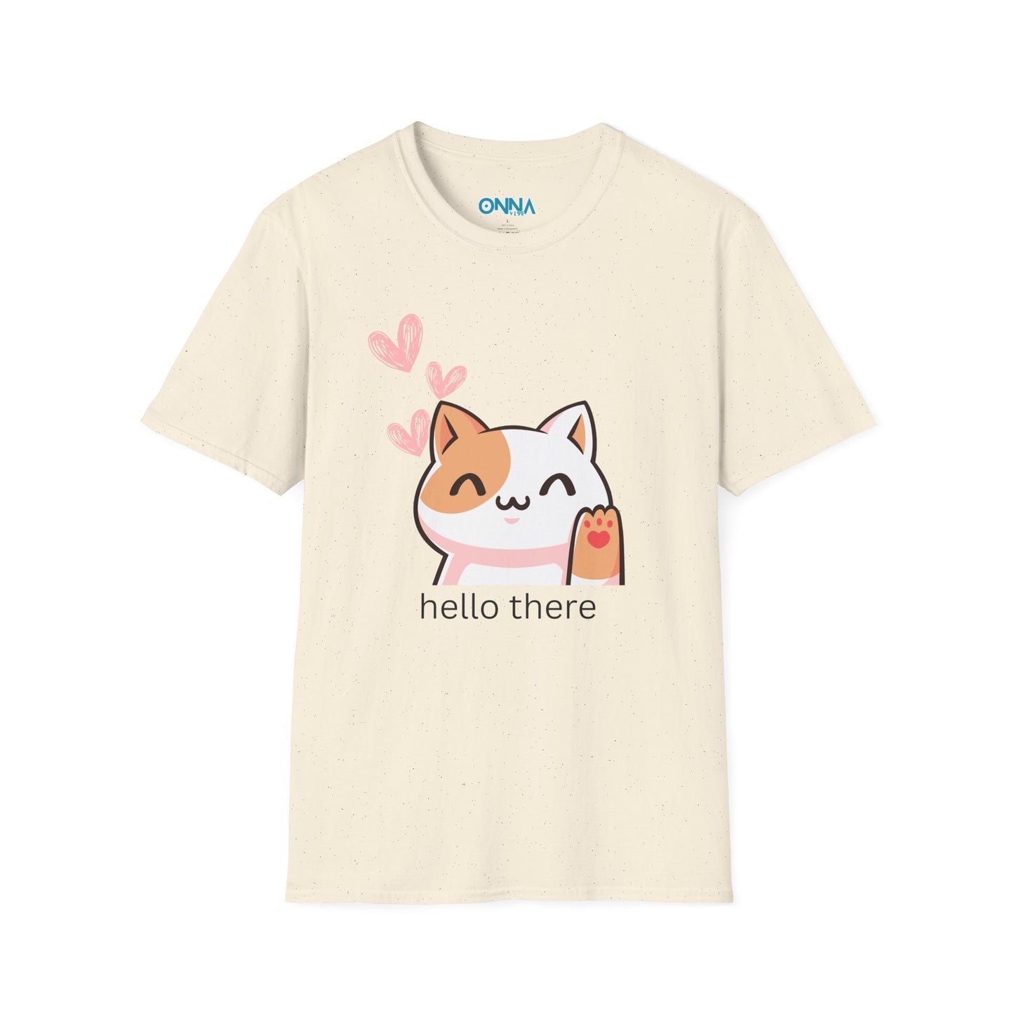 Cute Cat Graphic T-Shirt, Casual Tee, Gift for Cat Lovers, Animal Lovers, Birthday, Cute Apparel, Cute Gift Idea