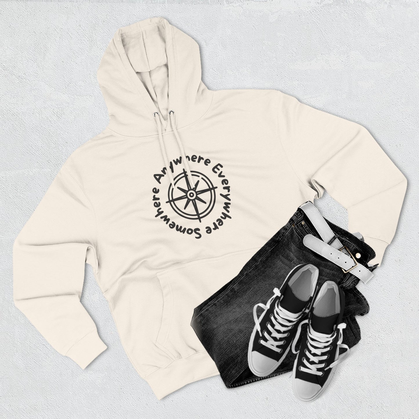 Adventurous Spirit Fleece Hoodie